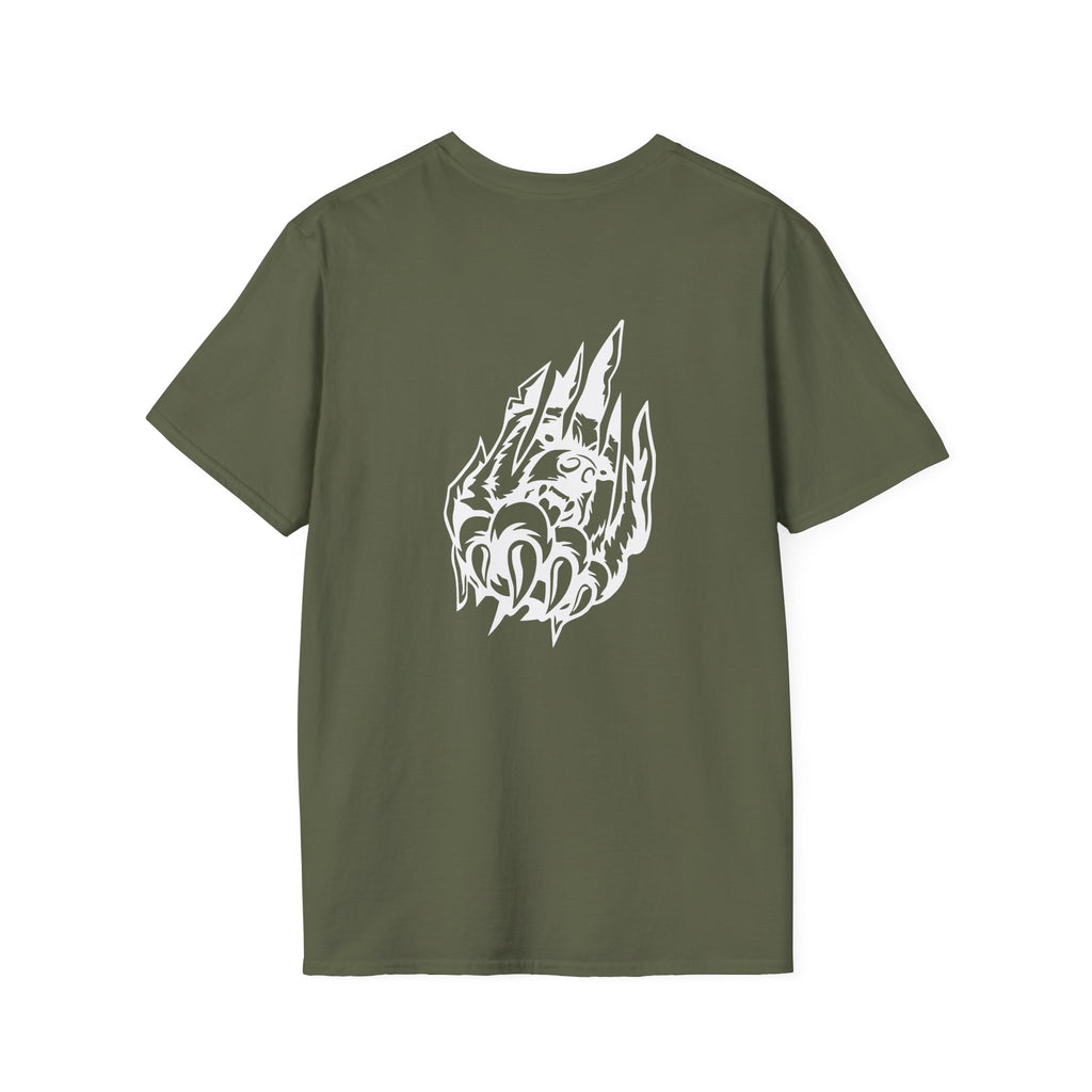 Bearproof Text Logo T-Shirt | Bear Claw Illustration Tee