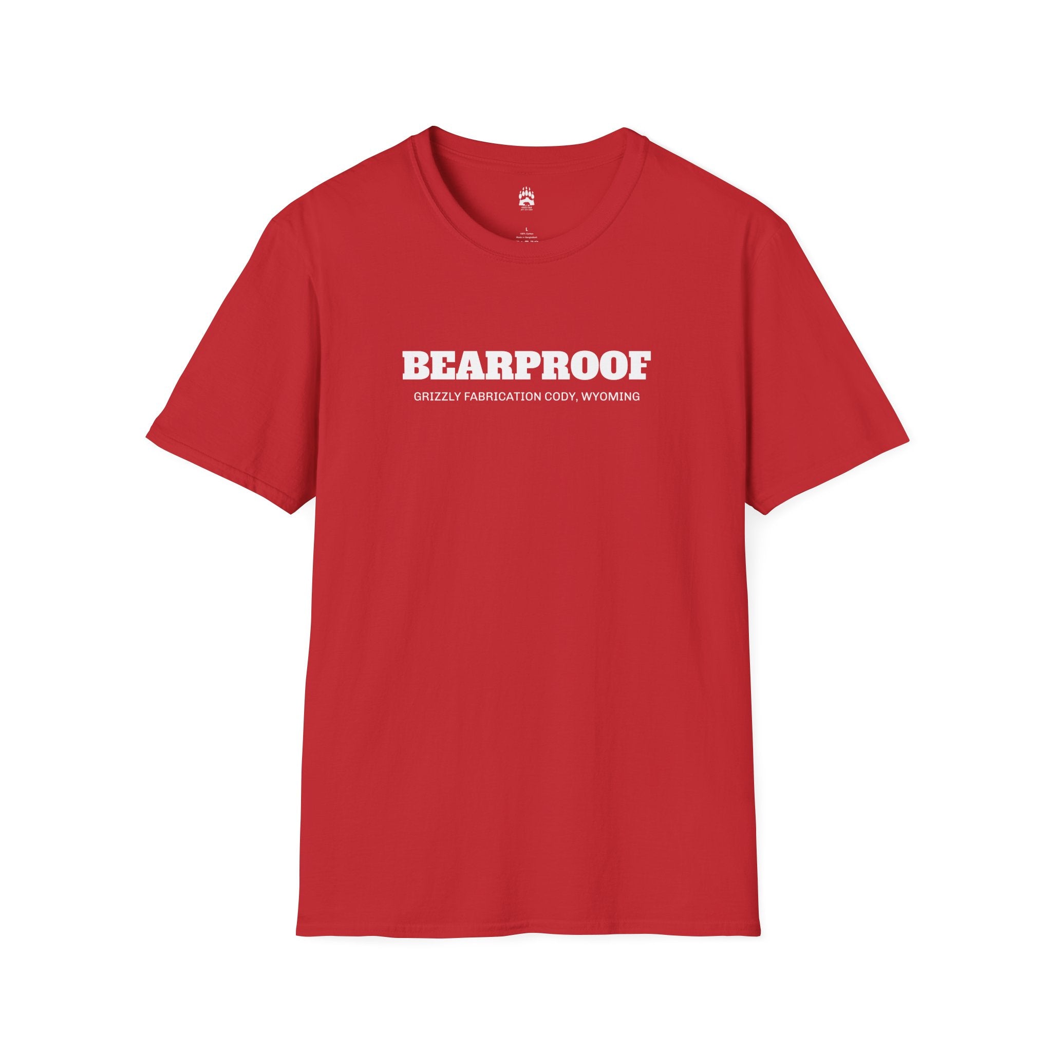 Bearproof Text Logo T-Shirt | Bear Claw Illustration Tee