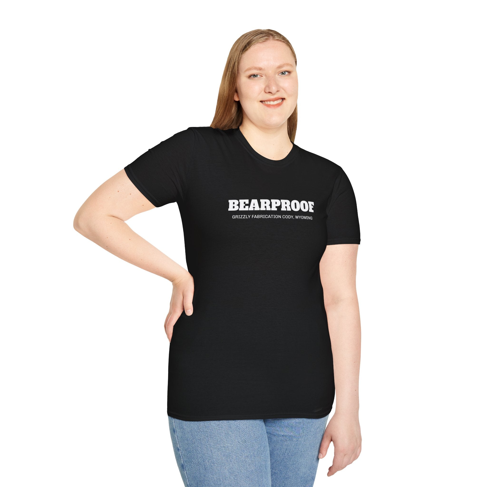 Bearproof Text Logo T-Shirt | Bear Claw Illustration Tee