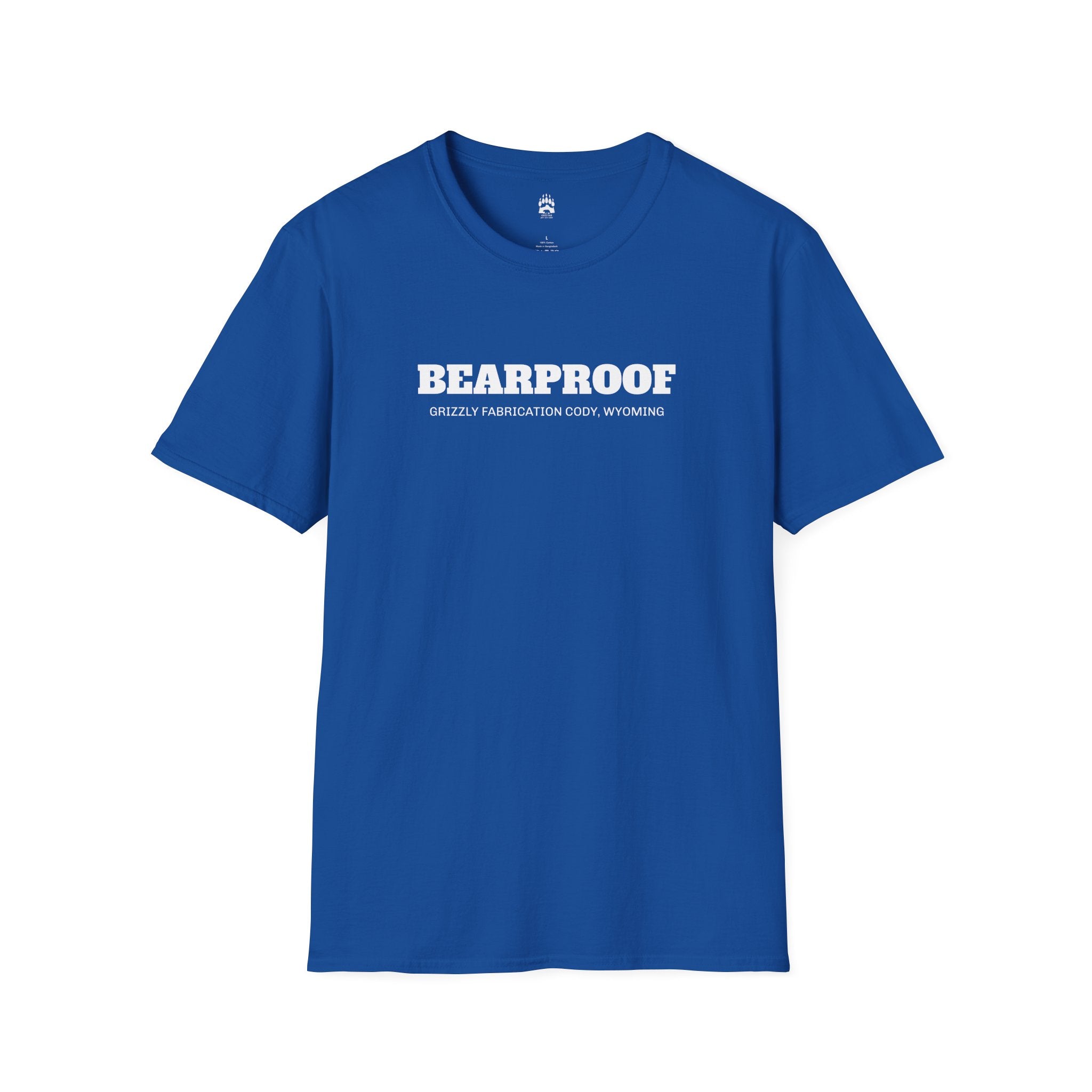 Bearproof Text Logo T-Shirt | Bear Claw Illustration Tee