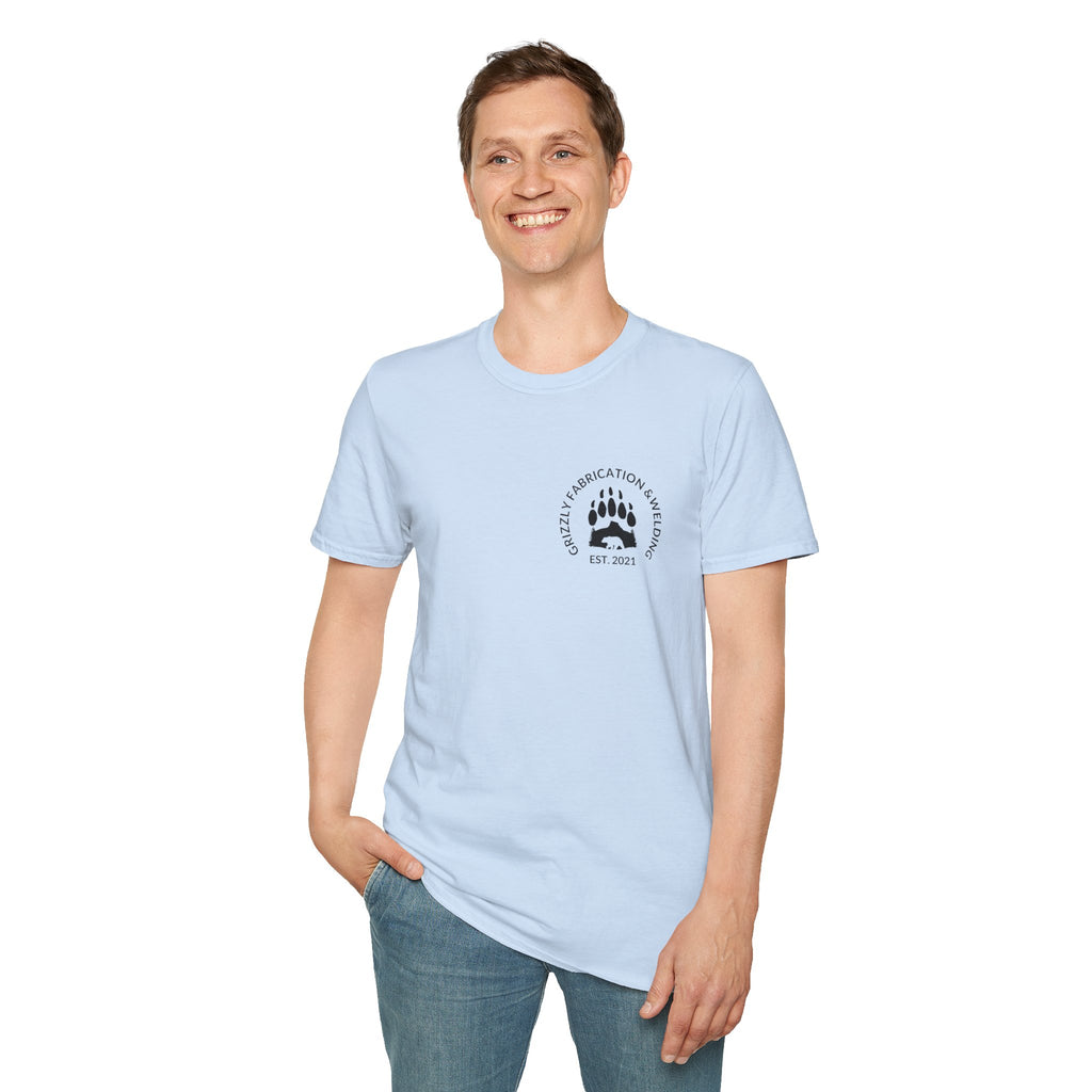 Grizzly Fabrication Company Logo T-Shirt
