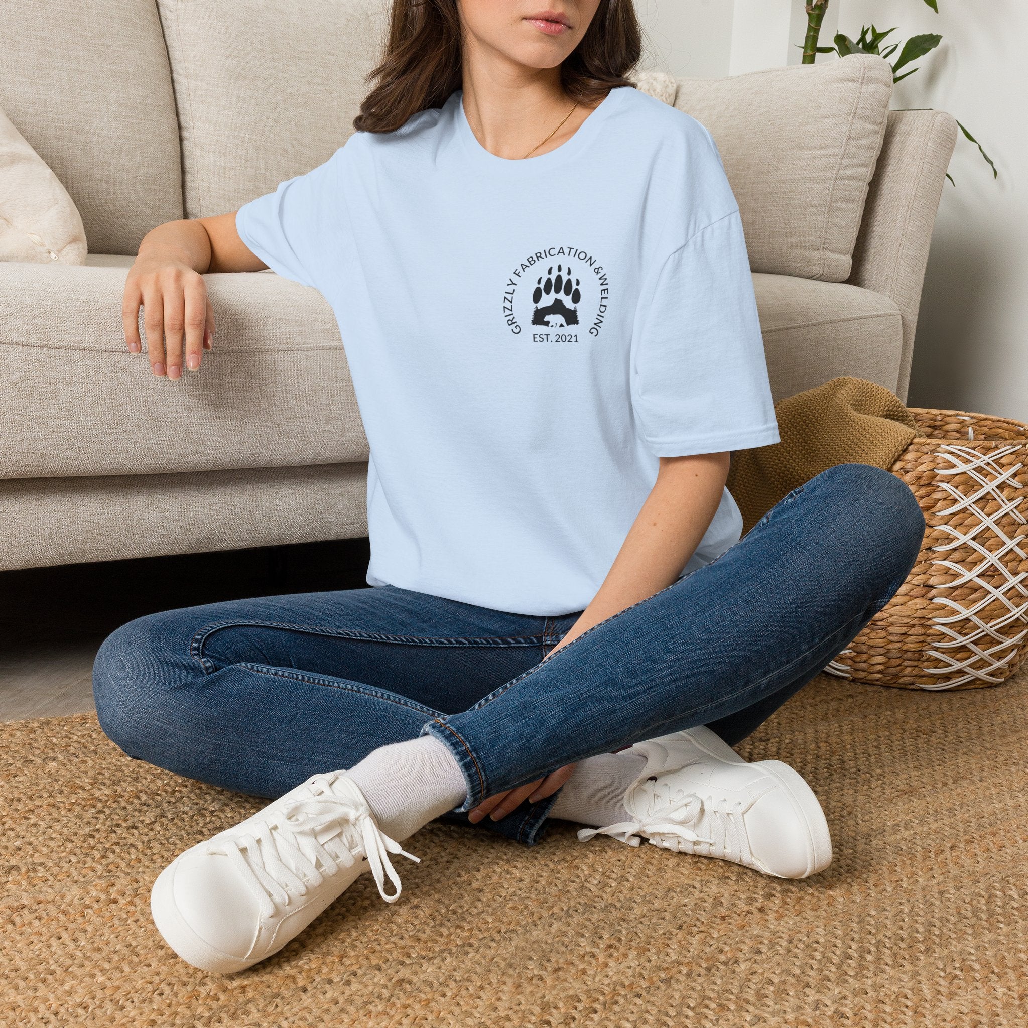 Grizzly Fabrication Company Logo T-Shirt