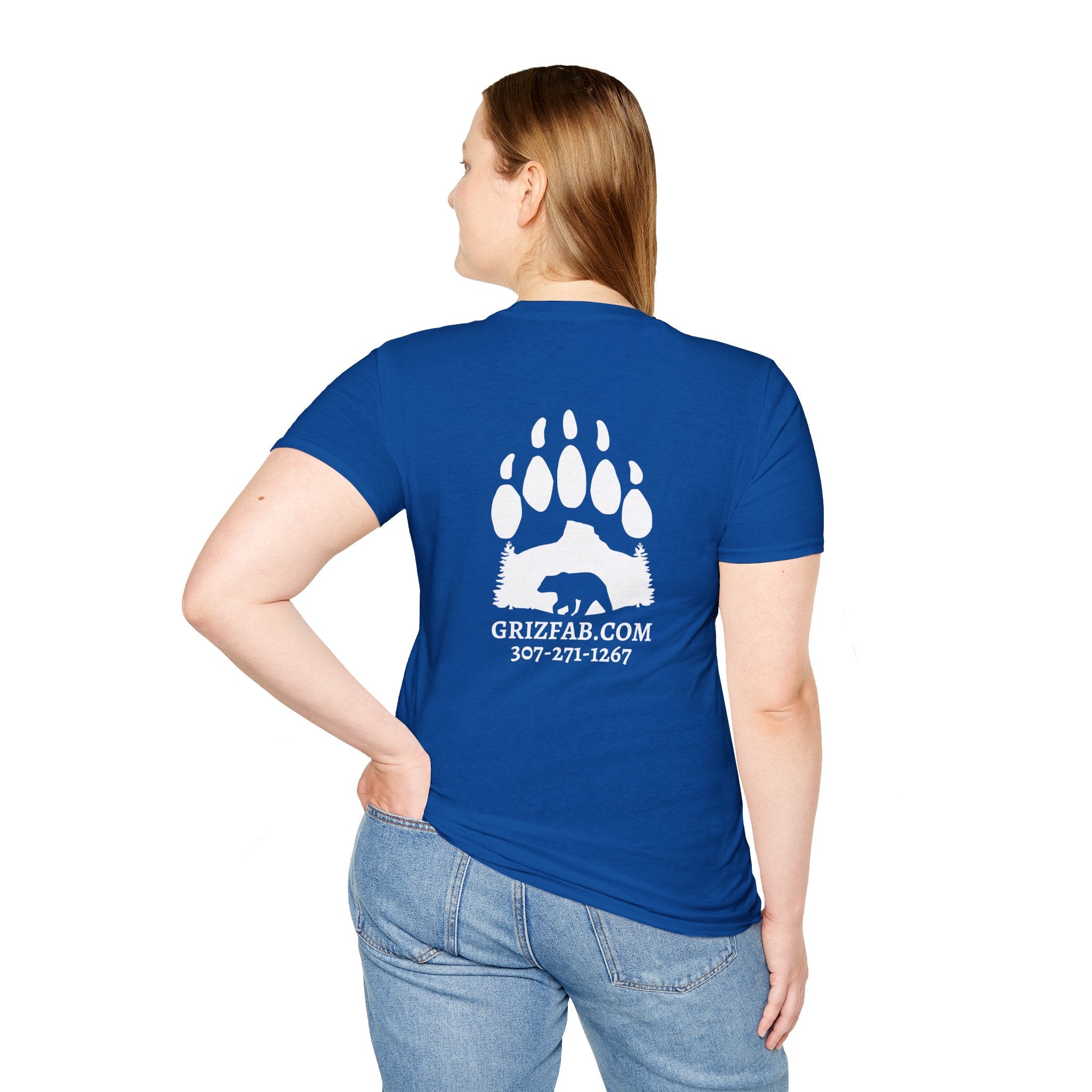 Grizzly Fabrication Company Logo T-Shirt