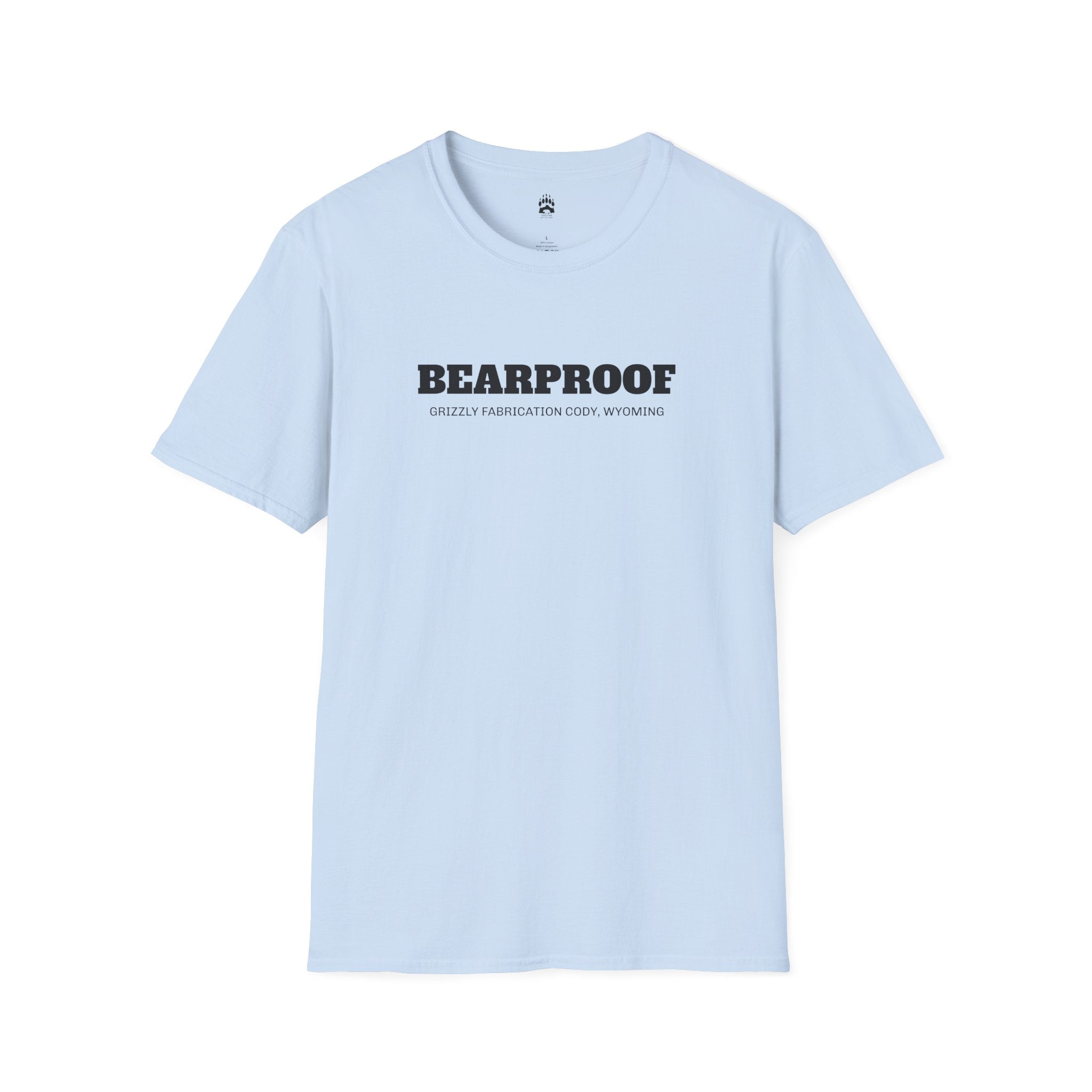 Bearproof Text Logo T-Shirt | Bear Claw Illustration Tee