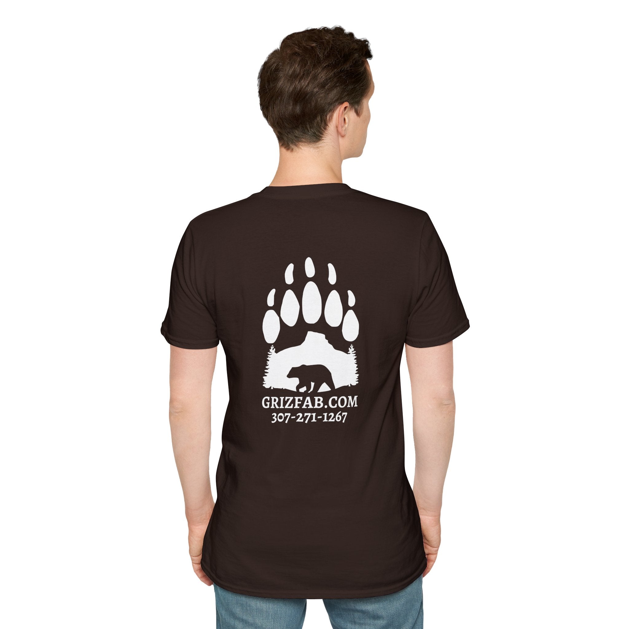Grizzly Fabrication Company Logo T-Shirt