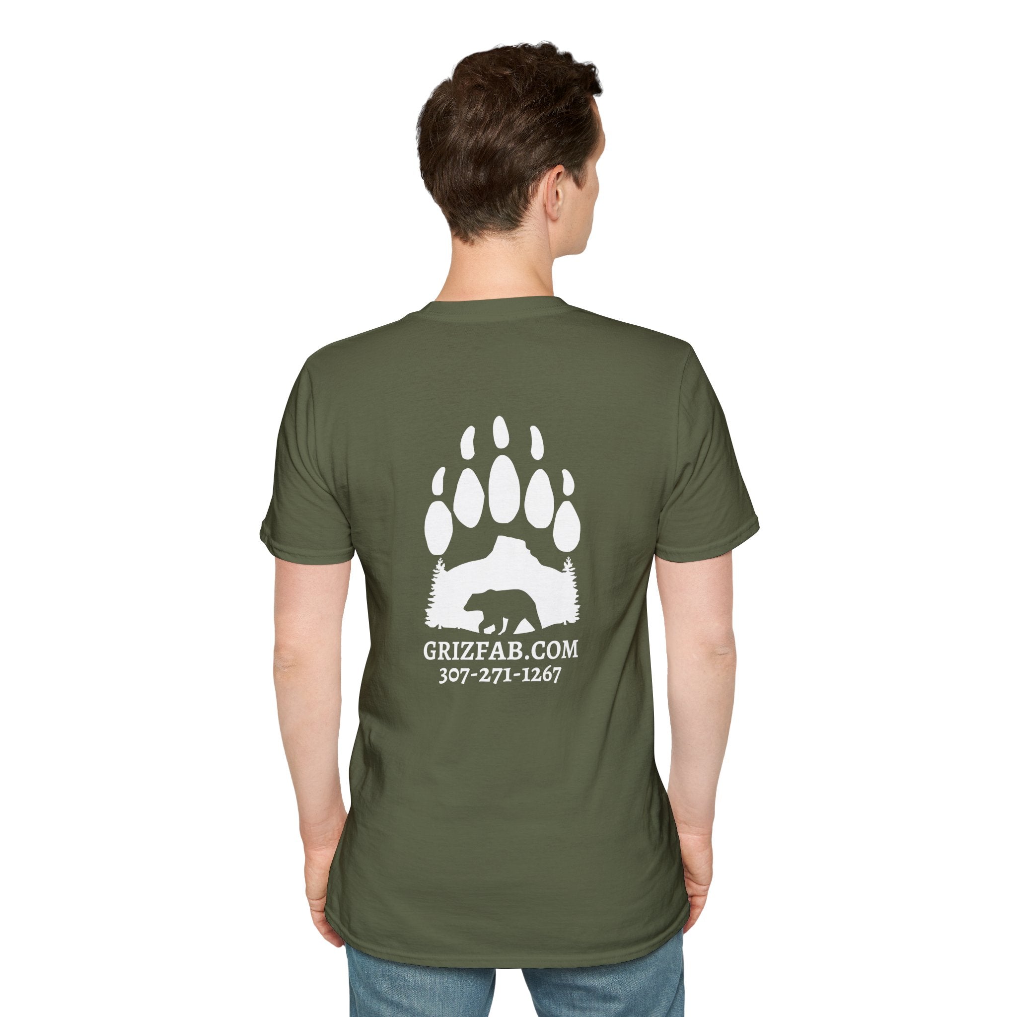 Grizzly Fabrication Company Logo T-Shirt