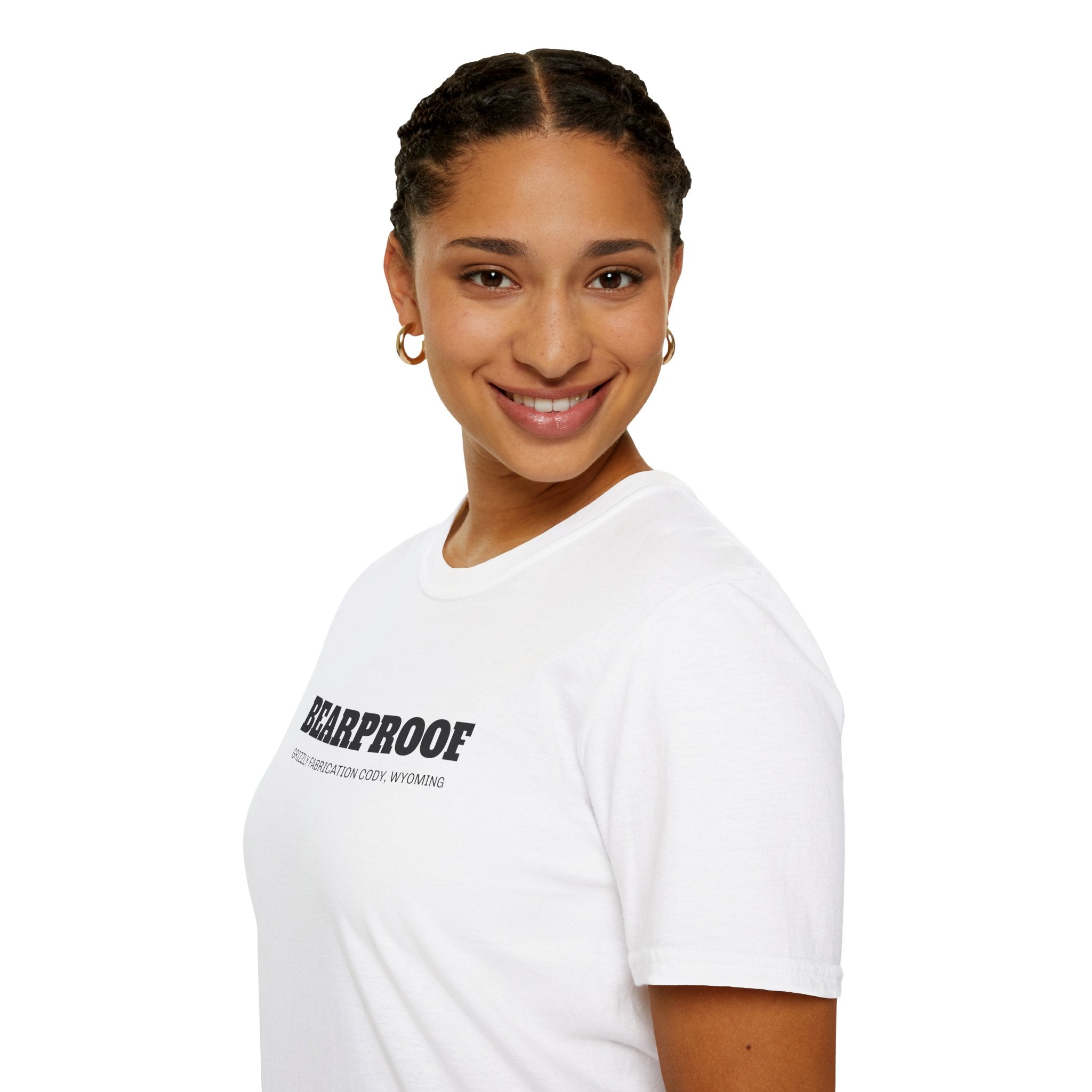 Bearproof Text Logo T-Shirt | Bear Claw Illustration Tee