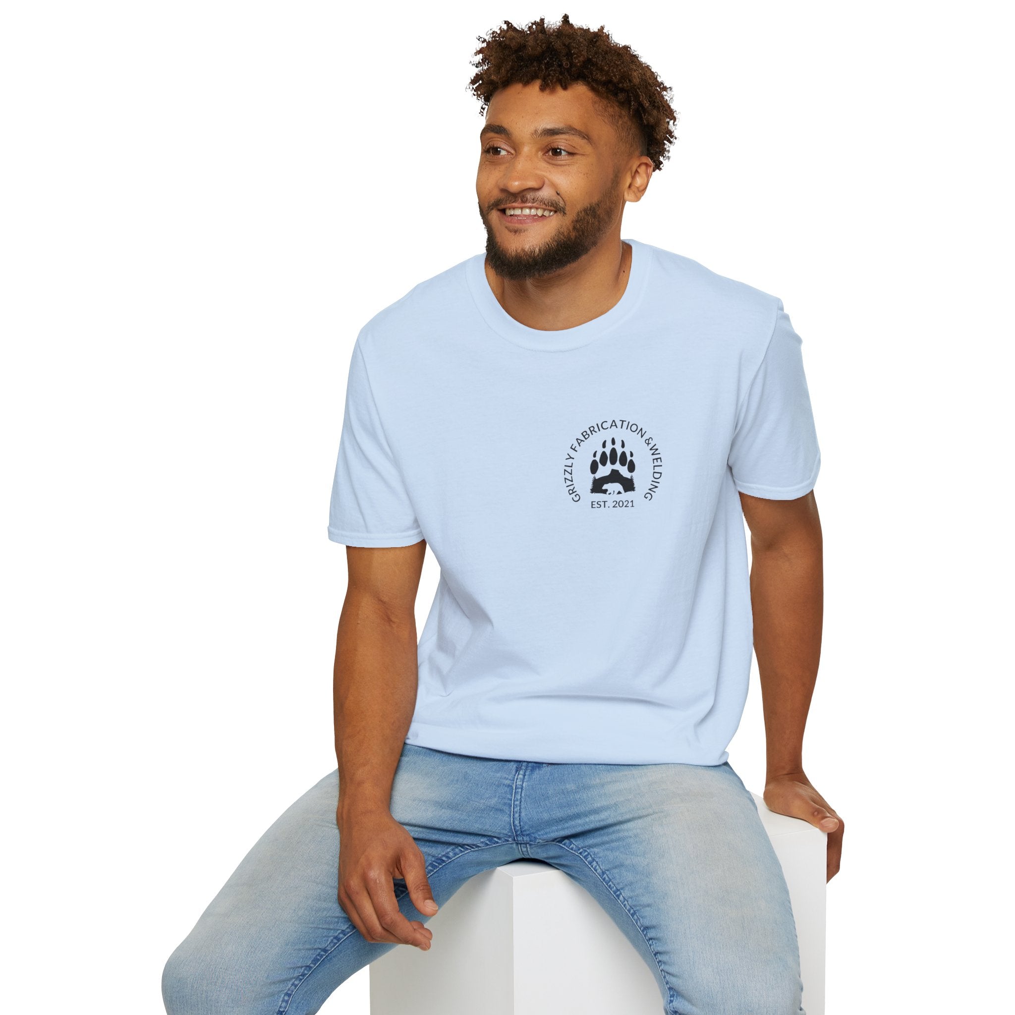 Grizzly Fabrication Company Logo T-Shirt