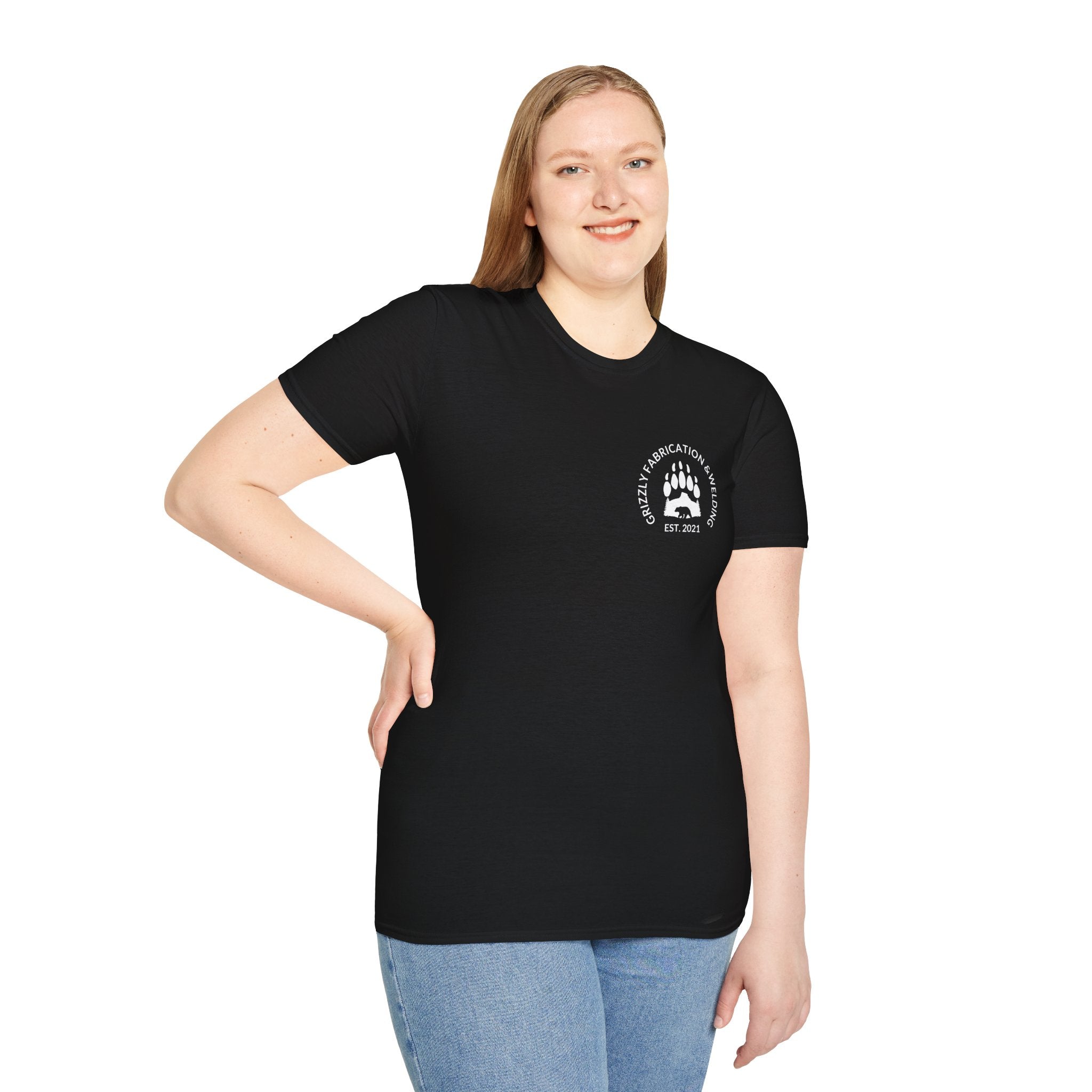 Grizzly Fabrication Company Logo T-Shirt