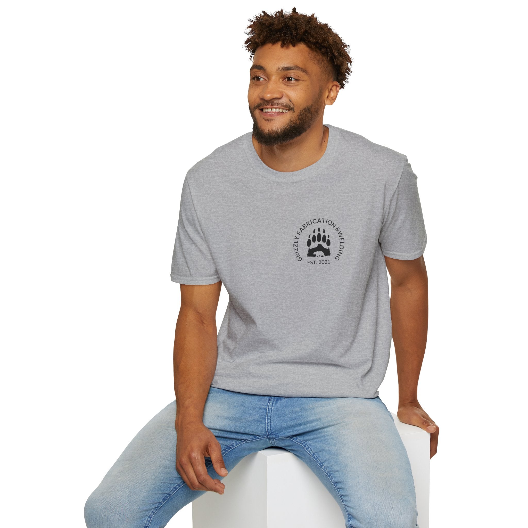 Grizzly Fabrication Company Logo T-Shirt