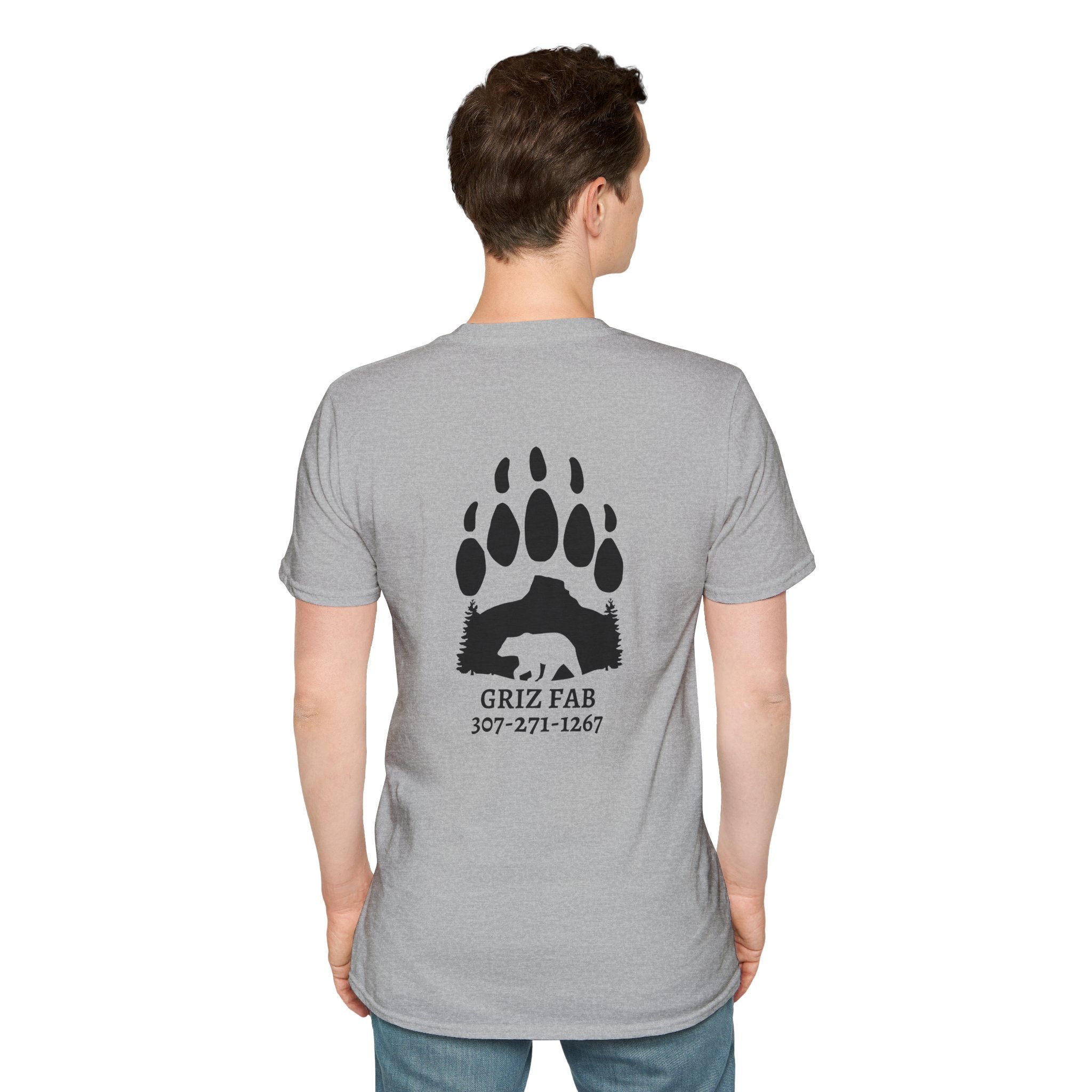 Grizzly Fabrication Company Logo T-Shirt