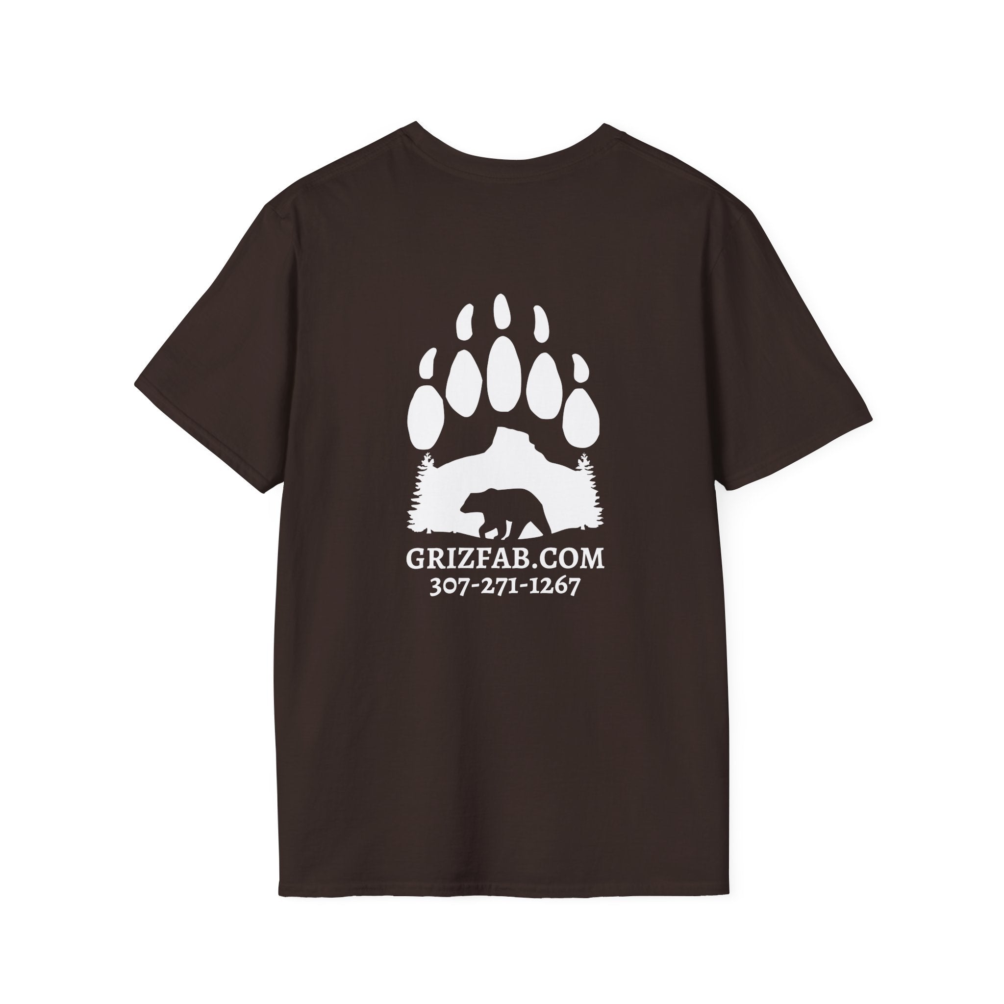 Grizzly Fabrication Company Logo T-Shirt