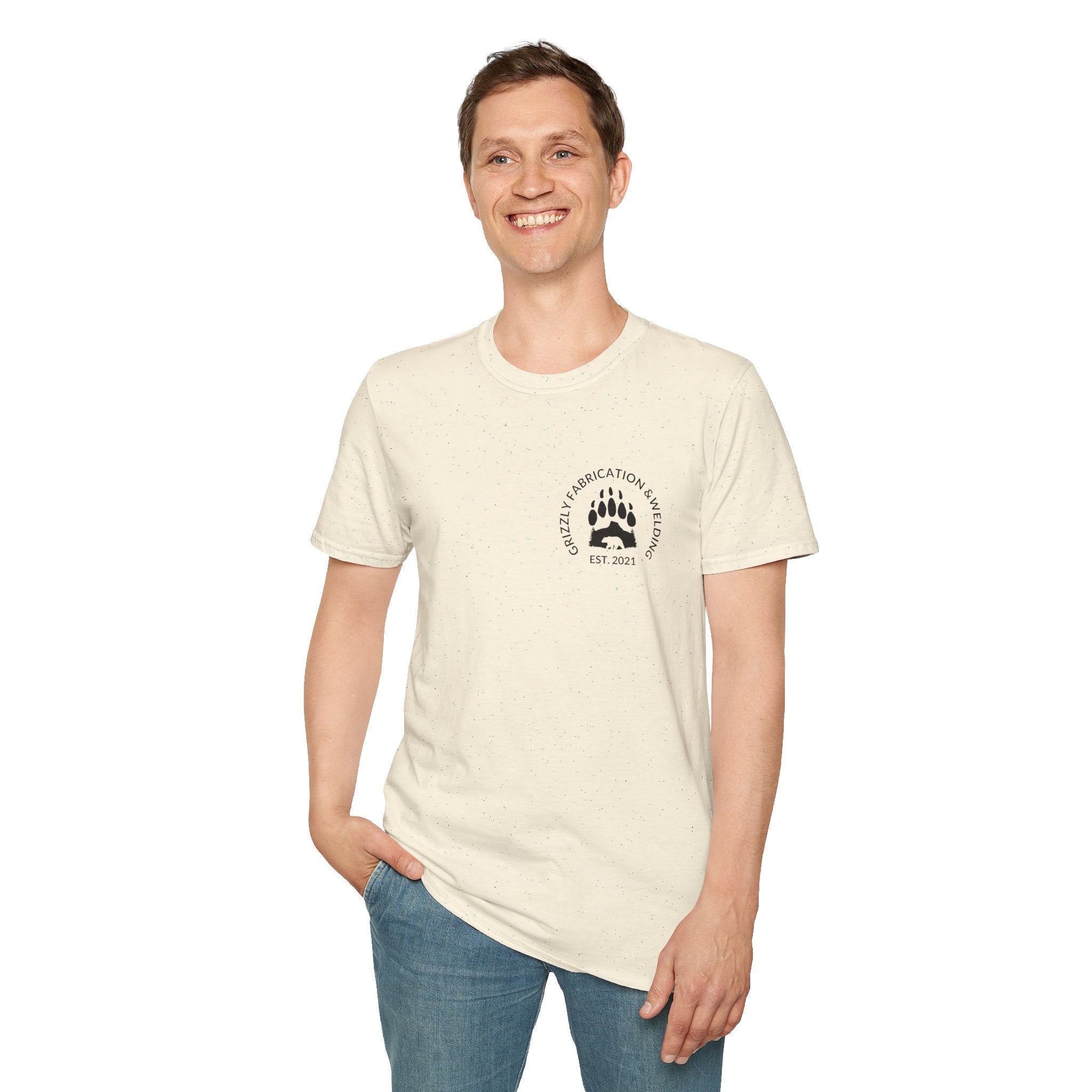 Grizzly Fabrication Company Logo T-Shirt