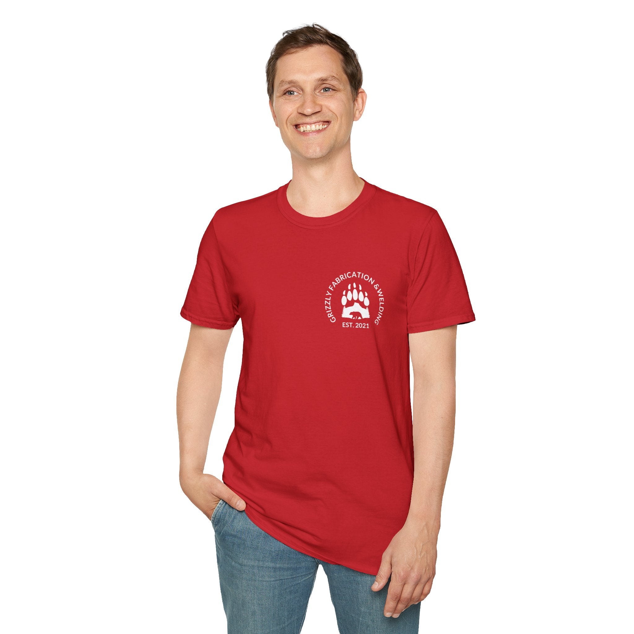 Grizzly Fabrication Company Logo T-Shirt