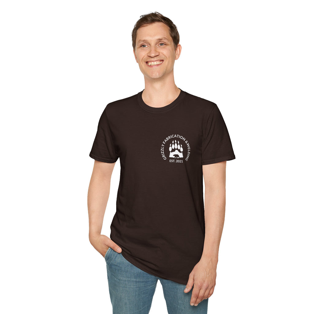 Grizzly Fabrication Company Logo T-Shirt