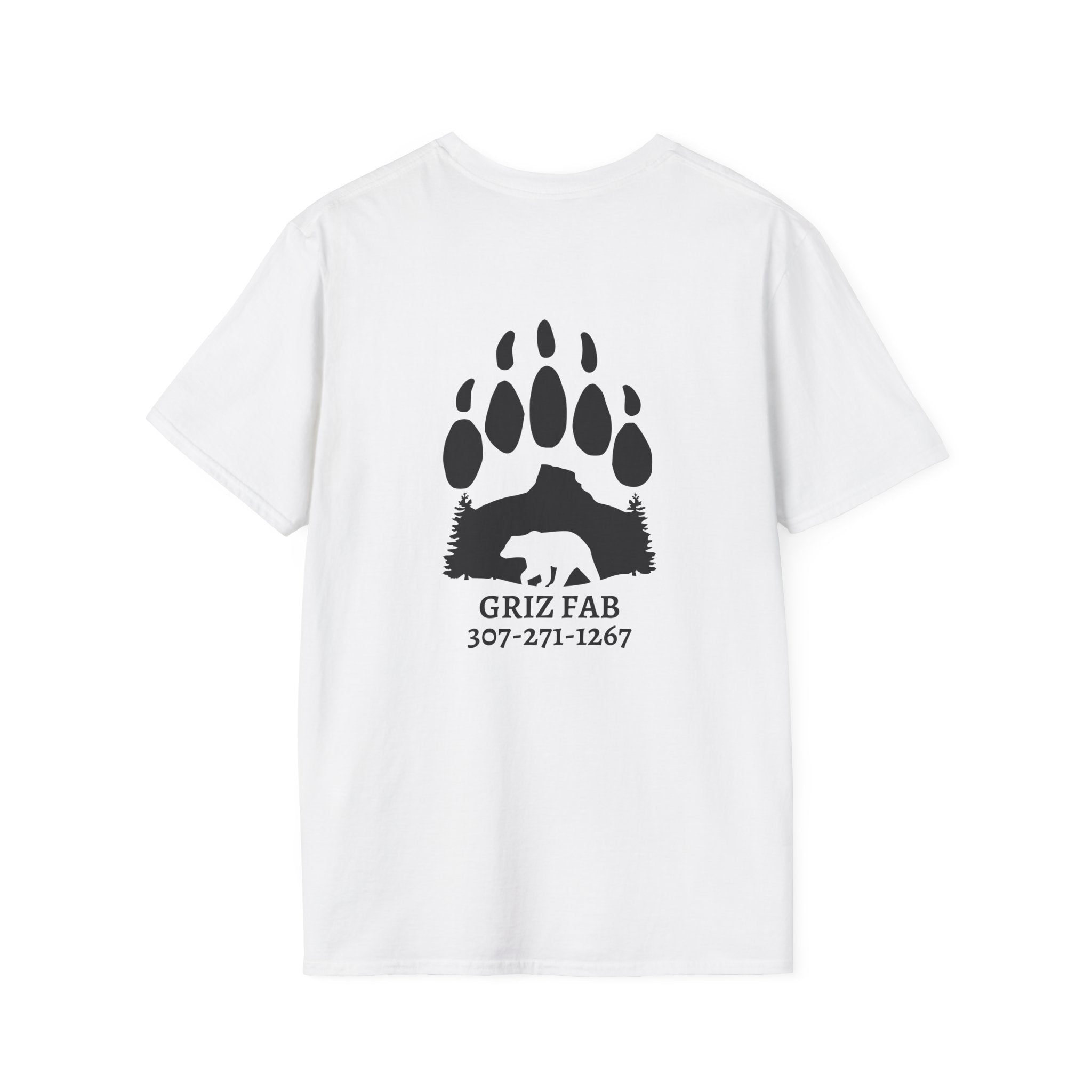 Grizzly Fabrication Company Logo T-Shirt