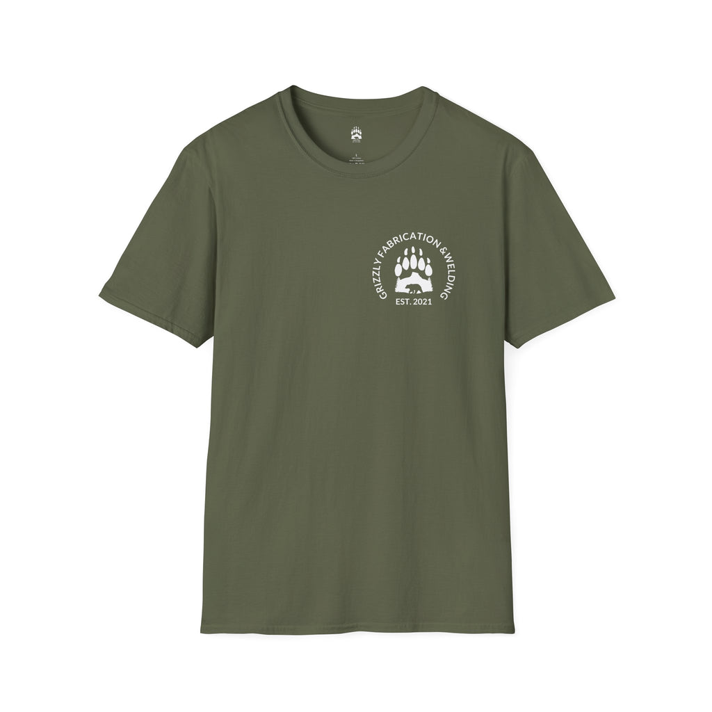 Grizzly Fabrication Company Logo T-Shirt