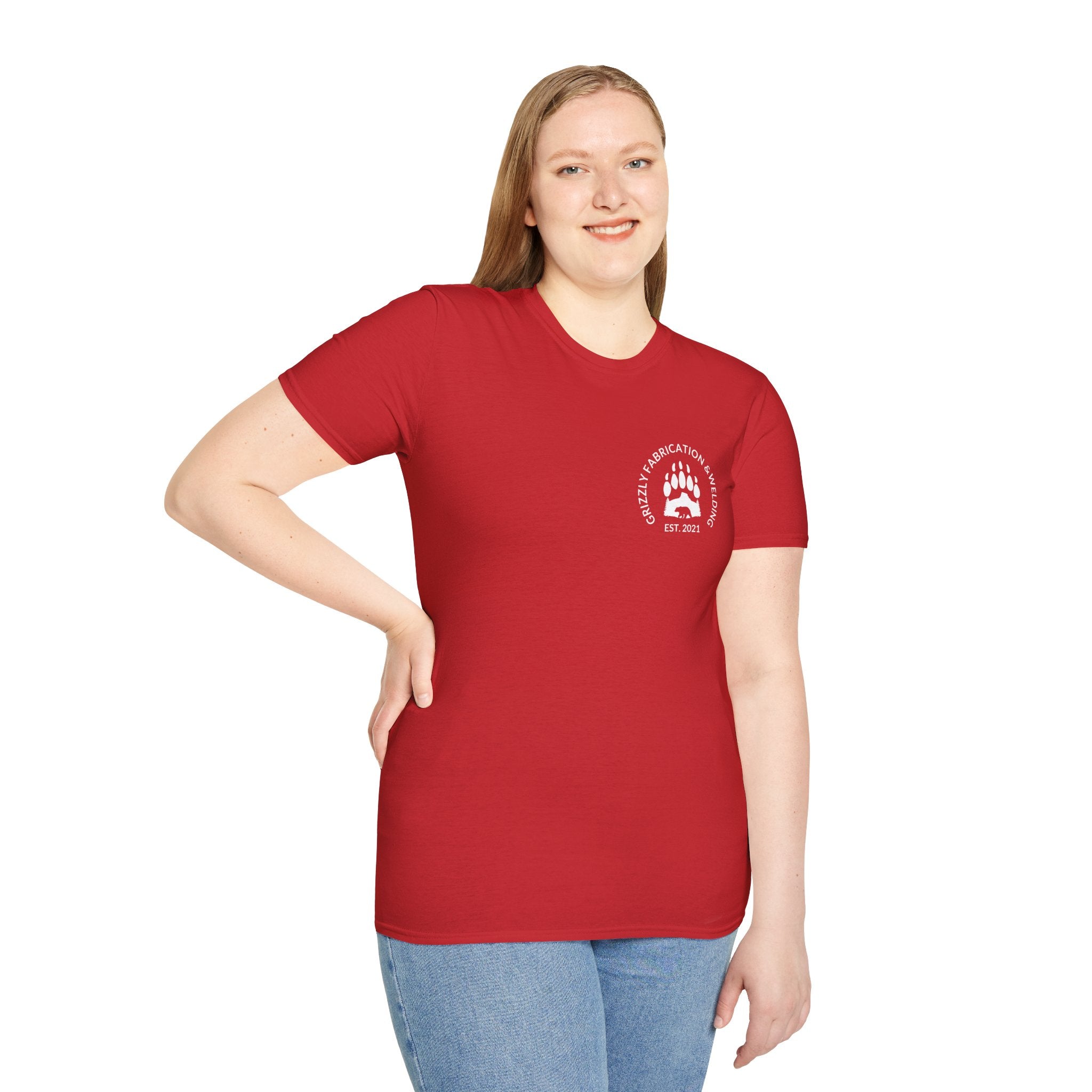 Grizzly Fabrication Company Logo T-Shirt