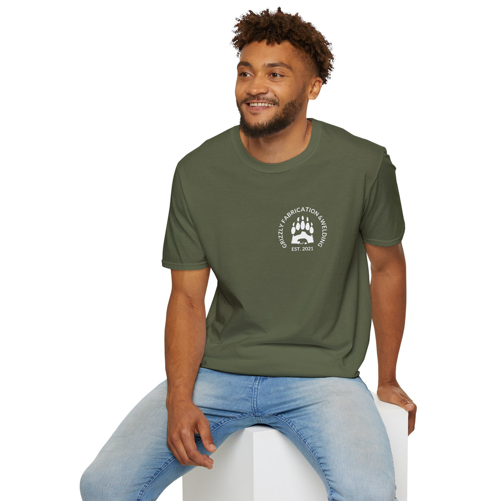 Grizzly Fabrication Company Logo T-Shirt