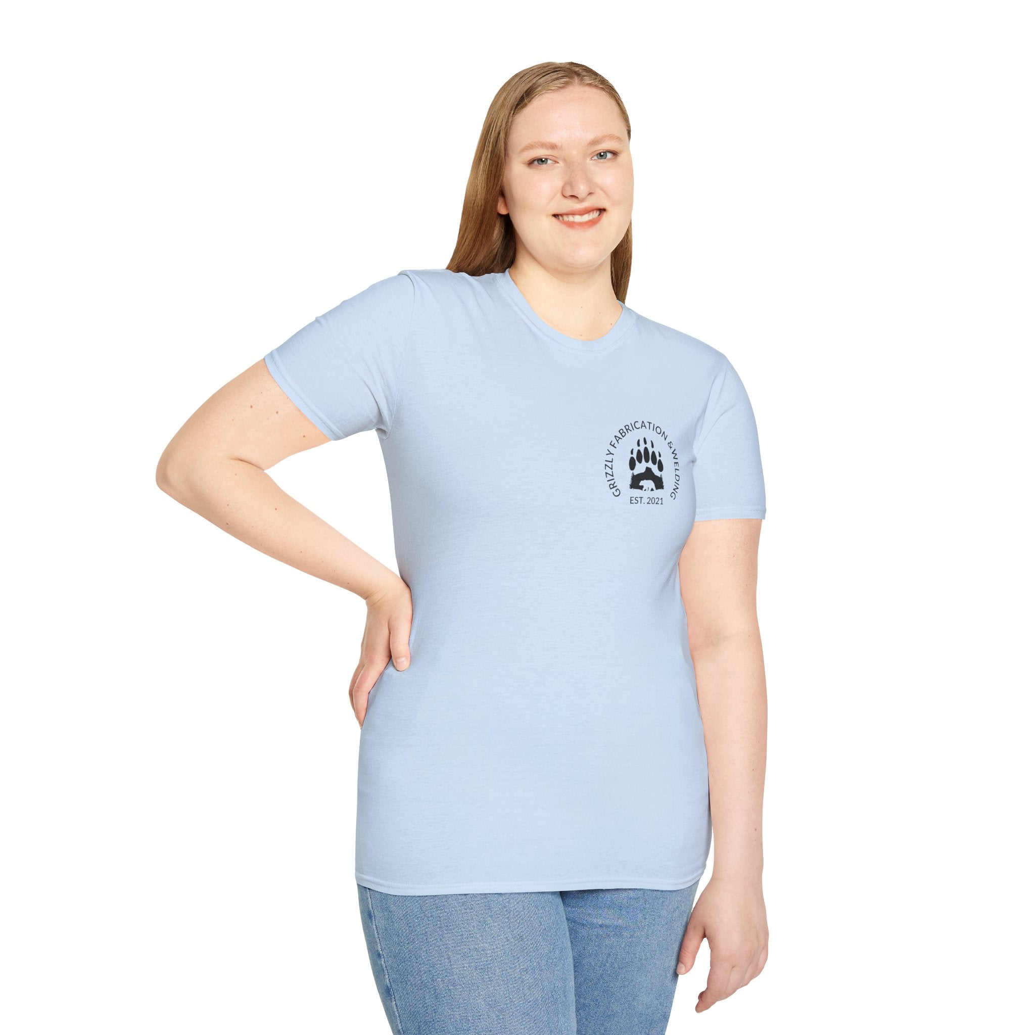 Grizzly Fabrication Company Logo T-Shirt