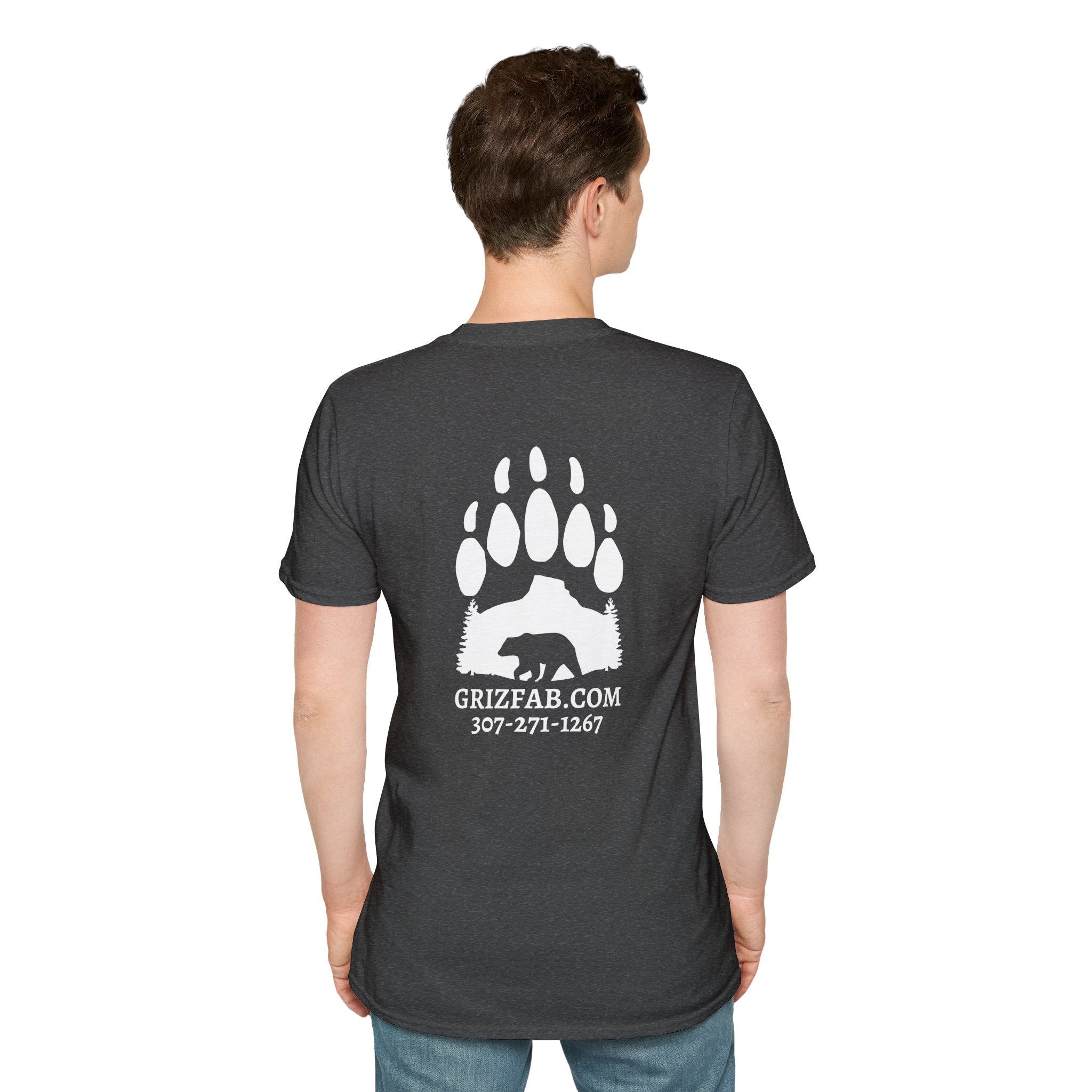 Grizzly Fabrication Company Logo T-Shirt